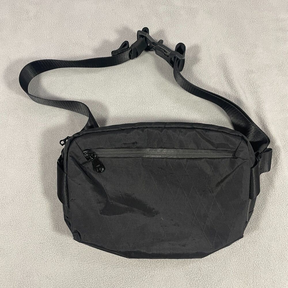 Alpaka Go Sling Mini V1 Travel Crossbody Bag Black Xpac Fidlock Preowned